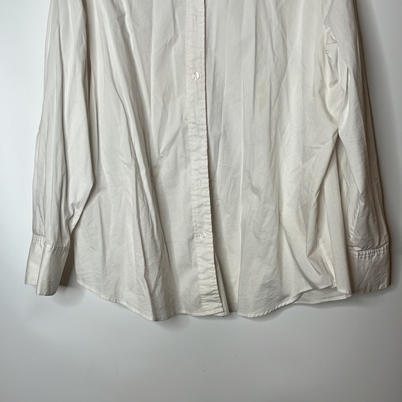 SHIRT brand Womens Cotton blend Full Button Down Shirt Blouse 20W PLUS SIZE - Picture 6 of 7